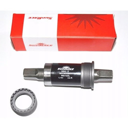 Suport wkręcany SunRace 35/127 mm łoż. maszynowe