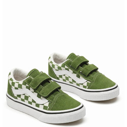 VANS TRAMPKI DZIECIĘCE ZIELONE W KRATKĘ Z RZEPAMI