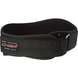 Chiba Nylon-Performer (Black) - Akcesoria fitness - Pasy
