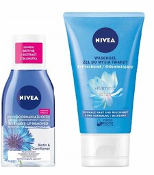 NIVEA Dwufazowy płyn do demakijażu oczu + żel