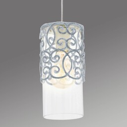 EGLO Lampa wisząca Vintage, możliwość ściemniania, aluminiowy /