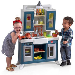 Nowoczesna Realistyczna Kuchnia Dla Dzieci Z Wieloma Akcesoriami