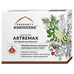 Produkty Bonifraterskie ARTREMAX, Suplement diety, 60 tab.