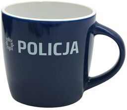 Kubek "Policja" 330 ml - Granatowy