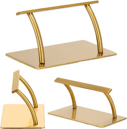 Podnóżek fryzjerski podstawa antypoślizgowa złoty Flat Superior XL