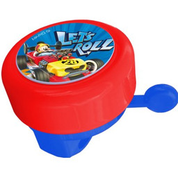 DISNEY Dzwonek rowerowy Myszka Miki Czerwony RABAT