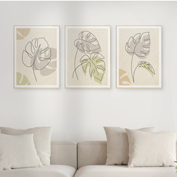 Pakamera Zestaw 3 stylowych plakatów w stylu Boho,