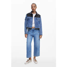 Jeansy culotte Mickey