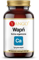 Yango Wapń, cytrynian wapnia, 90 kapsułek