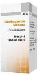Clotrimazolum Medana 10mg/ml płyn 15ml