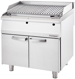 GRILL GAZOWY LAWOWY RUSZT V STALGAST 800x700x850 mm