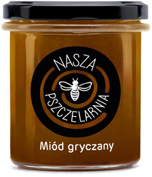 Miód gryczany Nasza Pszczelarnia 450g