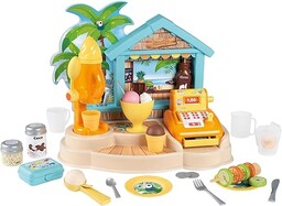 Smoby 7600310545 Letni bar plażowy, 38 akcesoriów,