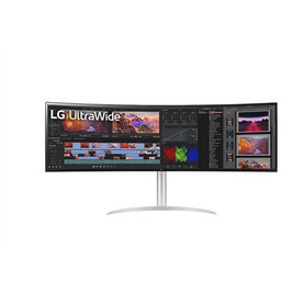 LG 49WQ95C-W 49 UltraWide Curved LED Monitor 5120x1440/400cd/m2/5ms/