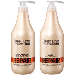 Stapiz Sleek Line Repair, zestaw regenerujący do włosów,