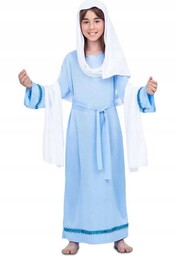 Strój Maryi Przebranie Maria Kostium Jasełka 128