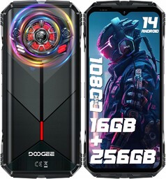 Doogee Spunk Pancerny Smartfon 16GB+256GB 10800mAh 6,58"FHD+ Nfc