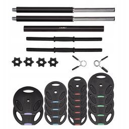 Sztanga I Sztangielki Kompozyt 62KG Hms SGSP60 Set