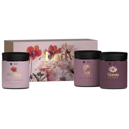 HISKIN Pink Blooms Zestaw do pielęgnacji ciała Lady