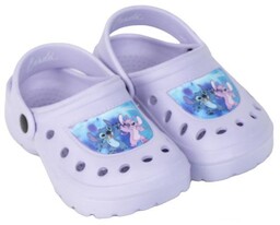Fioletowe crocsy dziewczęce Disney Stitch