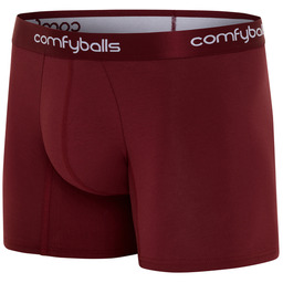 COMFYBALLS Bokserki LONG COTTON red