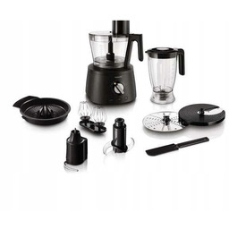 Robot kuchenny Philips HR7776/90 1300W czarny, 12 prędkości,