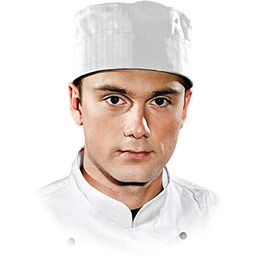 LH-SKULLER - Krótka czapka kucharska z serii Chefs