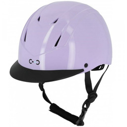 RIDING WORLD Kask jeździecki TOPY - lila