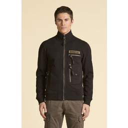 Aeronautica Militare Męska bluza w czarnym kolorze