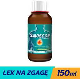 GAVISCON zawiesina o smaku mięty - 150 ml