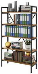 Regał Medium-Office na segregatory 175x60-160x30 cm Loft Industrial