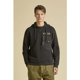 Aeronautica Militare Męska bluza w czarnym kolorze