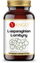 Yango L-asparginian L-ornityny, 90 kapsułek