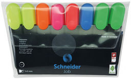 Zestaw zakreślaczy SCHNEIDER Job, 1-5 mm, 8 szt.,