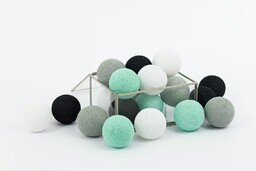 Oryginalne Cotton Ball Lights Mint Marti 20 Lampek