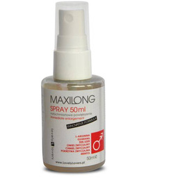Spray MAXILONG Powiększenie Erekcji 50ml 100% ORYGINAŁ DYSKRETNA