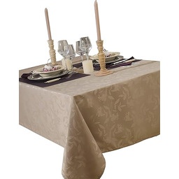 CALITEX Obrus Damassee Ombra Taupe 150 x 350