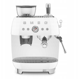 Ekspres kolbowy z młynkiem Smeg Biały 20 bar