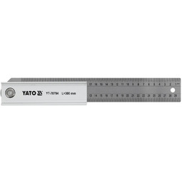 YATO YT-70794 Kątownik ukożny Długość: 300[mm], Aluminium, Szerokość: