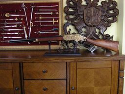 ZŁOTA GRAWEROWANA STRZELBA WINCHESTER 1873 (1253/L)