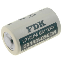Bateria litowa 3V FDK 1/2AA fi14,5x25mm 900mAh