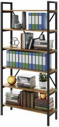 Regał Medium-Office na segregatory 210x60-160x30 cm Loft Industrial
