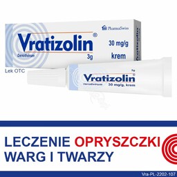 Vratizolin 3% krem 3g