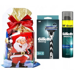 Zestaw Prezent dla Mężczyzny Gillette MACH 3 Żel
