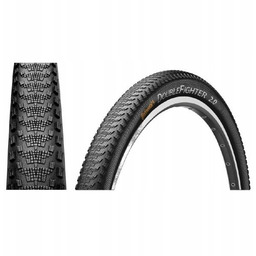 Opona Continental Double Fighter III 24x1.75 Czarna Drut