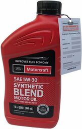Olej silnikowy Motorcraft 5W30 SYNTHETIC BLEND MOTOR OIL