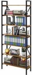 Regał Medium-Office na segregatory 245x60-160x30 cm Loft Industrial