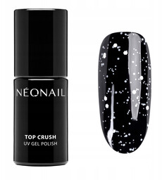 NeoNail - TOP CRUSH BLACK GLOSS - UV