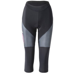 KROSS Spodnie rowerowe Lea (rozmiar XS) Czarno-srebrny RABAT