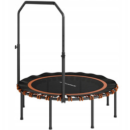 Trampolina fitness Sportnow z uchwytem składana Ø114 cm